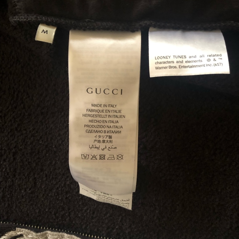 Gucci Bugs Bunny Hoodie 100% Authentic MSRP $1,980 - Picture 6 of 8
